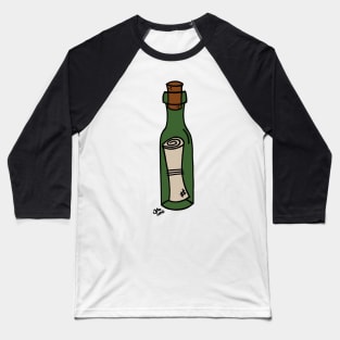 Message in a bottle Baseball T-Shirt